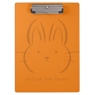 Follow the Bunny Clipboard of Halloween Joy