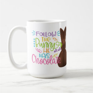 Follow the Bunny Easter Mug