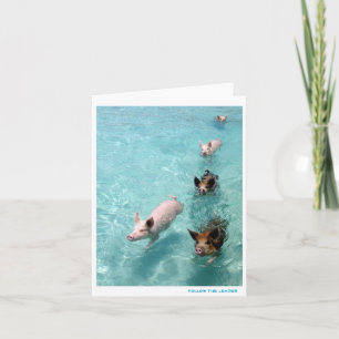 Follow the leader card