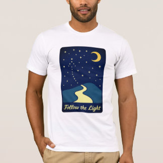 Follow The Light Retro Star Tee
