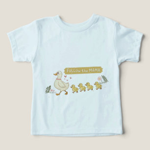 Follow the Mama Cute Duck Family