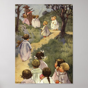 Follow the Man in Brown by Angusine MacGregor Poster