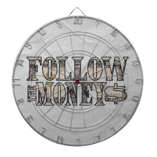 Follow the Money ~ Bill Dartboard