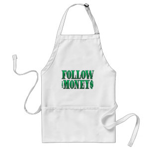 Follow the Money - Grunge  Standard Apron