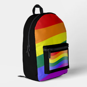 Follow The Rainbow Printed Backpack