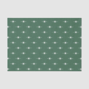 Follow The Star Green Holiday Tissue Paper