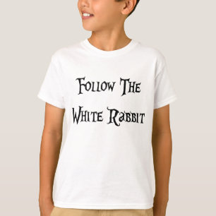 Follow the White Rabbit Alice T-Shirt