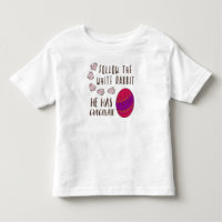 Follow The White Rabbit Funny Cute Easter Saying