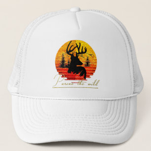 Follow the wild trucker hat