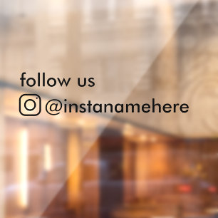 follow us instagram business social media