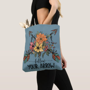 Follow your Arrow Tote Bag