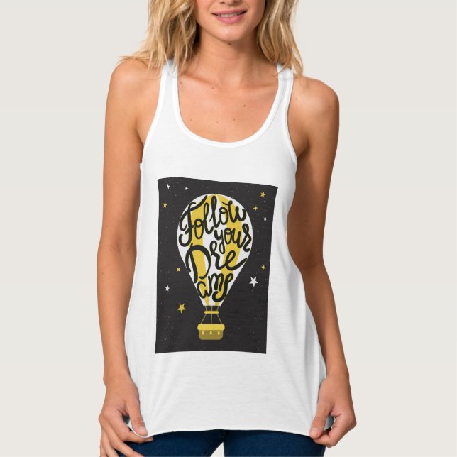 Follow Your Dreams Balloon Singlet (Front)