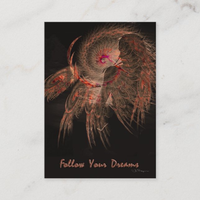 Follow Your Dreams Business Card (Front)