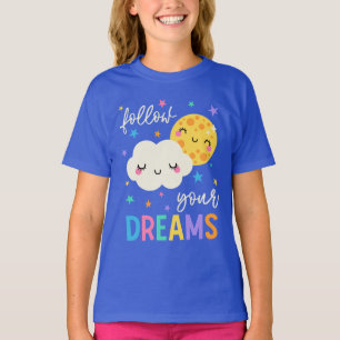Follow Your Dreams Cloud & Moon T-Shirt