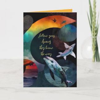 Follow Your Dreams Graduation Greeting Card