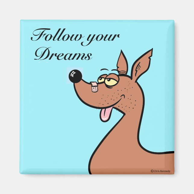 Follow Your Dreams Magnet (Front)