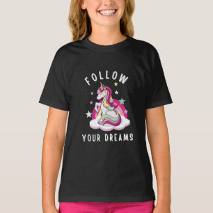 Follow Your Dreams My Unicorn Birthday T-Shirt