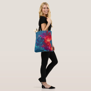 Follow Your Dreams Quotes Colourful Flowers Tote Bag