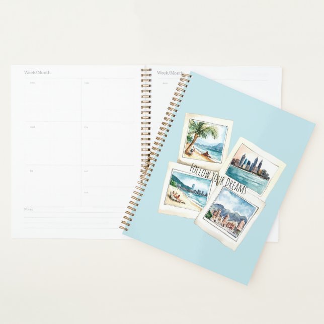 Follow Your Dreams World Travel Planner (Display)