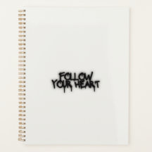 Follow Your Heart Daily Planner