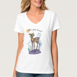 follow your heart deer T-Shirt