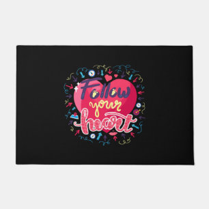 Follow Your Heart Doormat