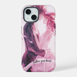 Follow your heart iPhone 15 case