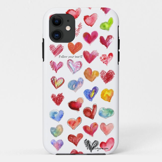 Follow Your Heart iphone 5 Universal Case-Mate iPhone Case (Back)