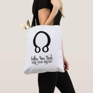 Follow Your Node Find Your Destiny Astrology Tote Bag