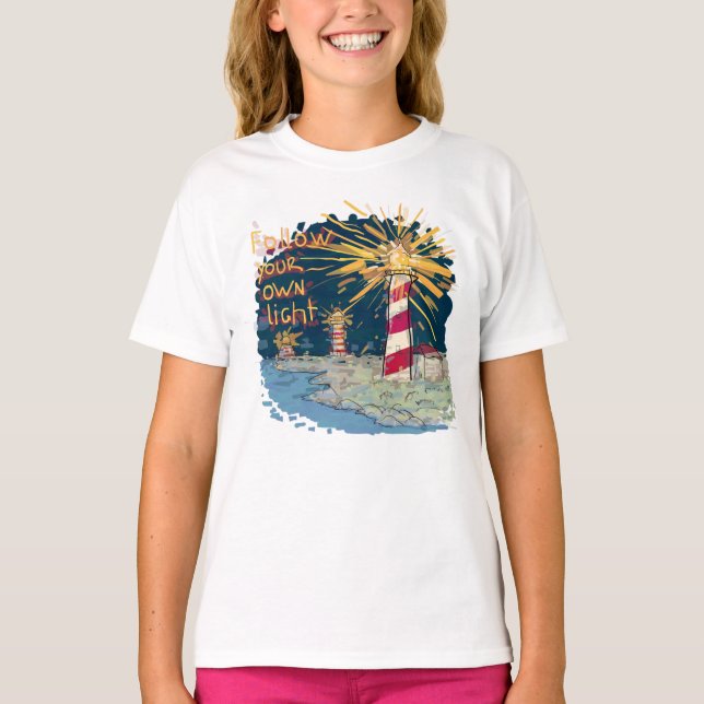 Follow Your Own Light T-Shirt (Front)