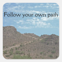 Follow Your Own Path Mountain Trail Graduation