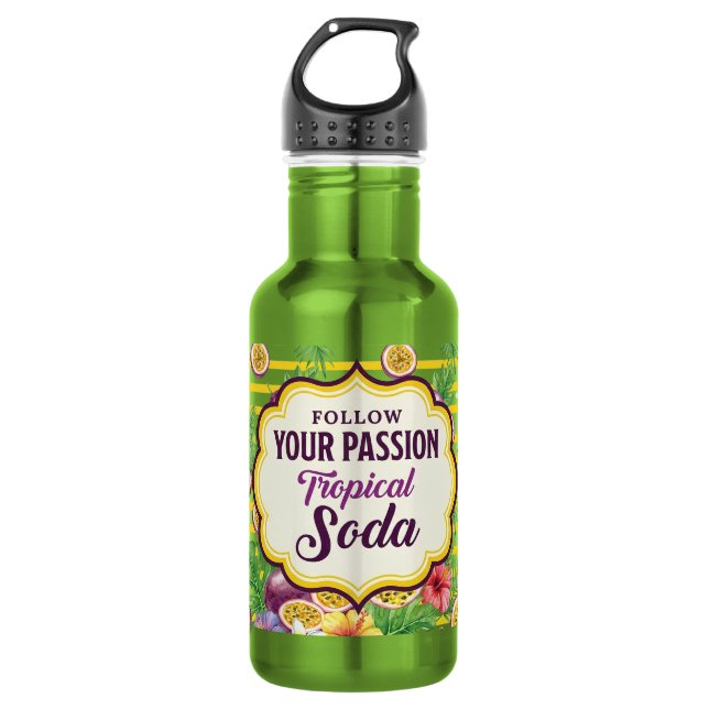 Follow Your Passion 532 Ml Water Bottle (Front)