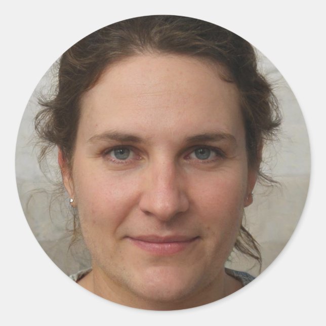 Follow Your Passions Classic Round Sticker (Front)