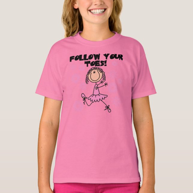 Follow Your Toes T-Shirt (Front)