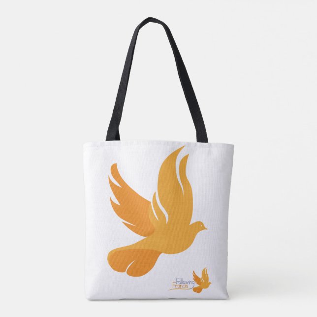 Following Francis Tote Bag (Back)