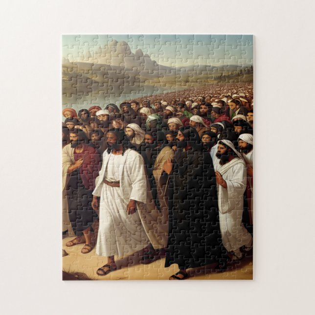 Following the Saviour Christian Puzzle (Vertical)