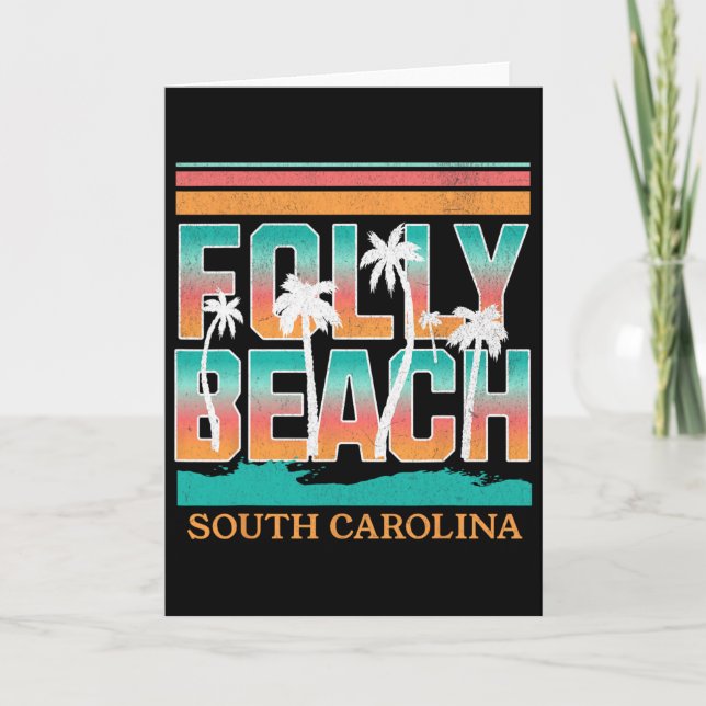 Folly Beach _3  Card (Front)