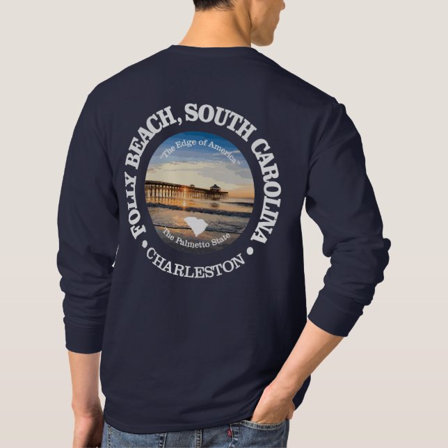 Folly Beach (C) T-Shirt (Back)