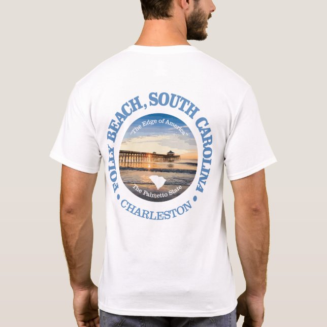 Folly Beach (C) T-Shirt (Back)