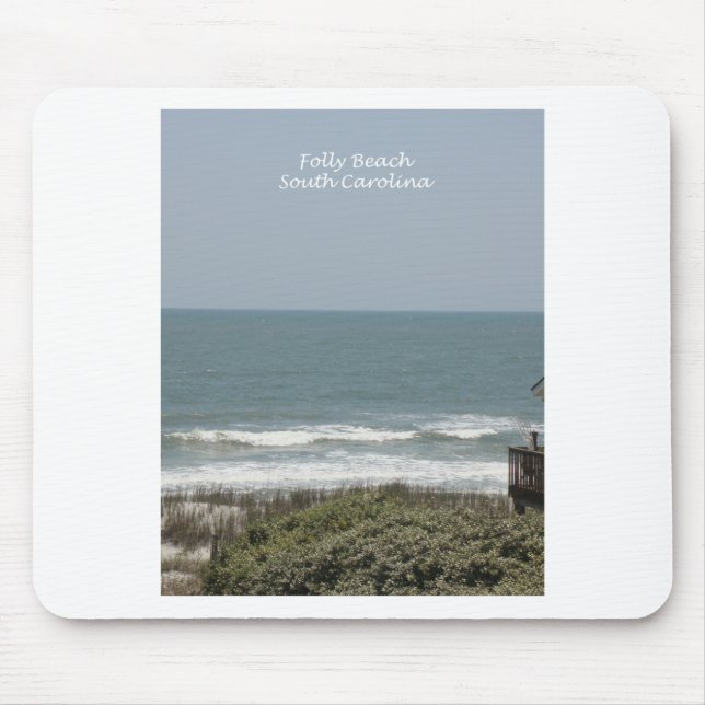 Folly Beach Mouse Pad (Front)