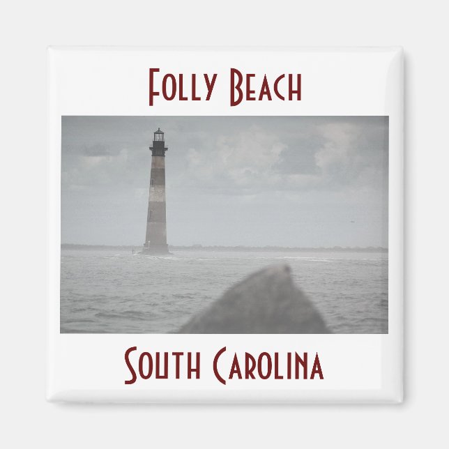 Folly Beach, South Carolina Magnet (Front)