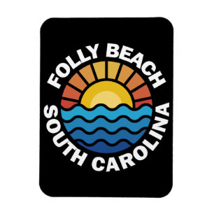 Folly Beach, South Carolina Magnet