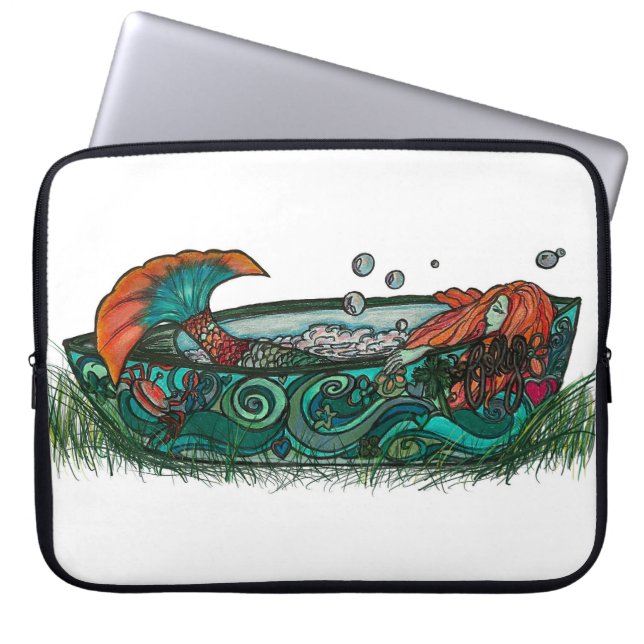 folly girl laptop sleeve (Front)