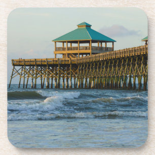 Folly Pier Morning Coaster
