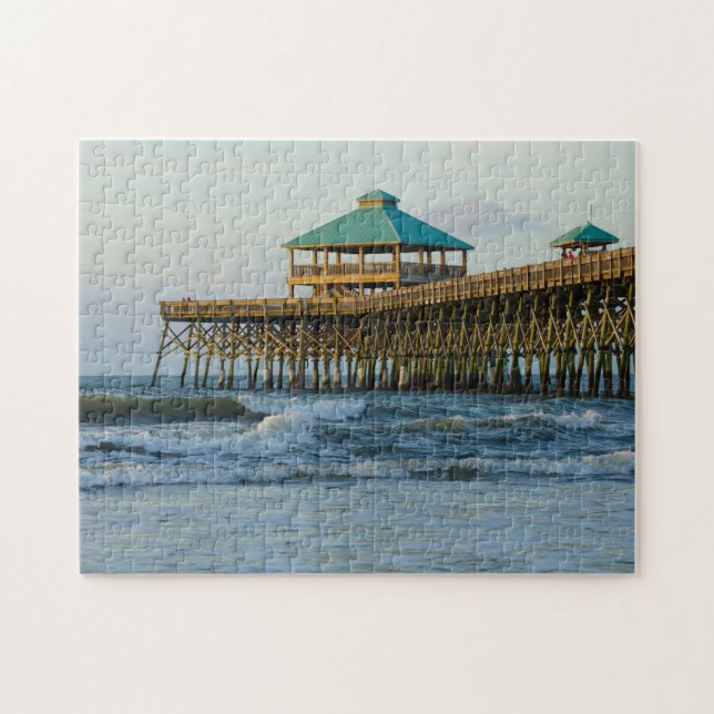 Folly Pier Morning Jigsaw Puzzle (Horizontal)