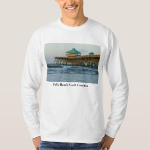 Folly Pier Morning T-Shirt