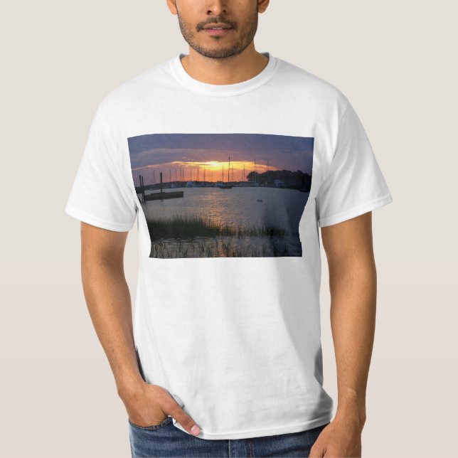 Folly River Sunset T-Shirt (Front)