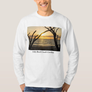 Folly Sunrise Tree Silhouette T-Shirt