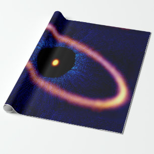 Fomalhaut Star System Debris Disc Wrapping Paper