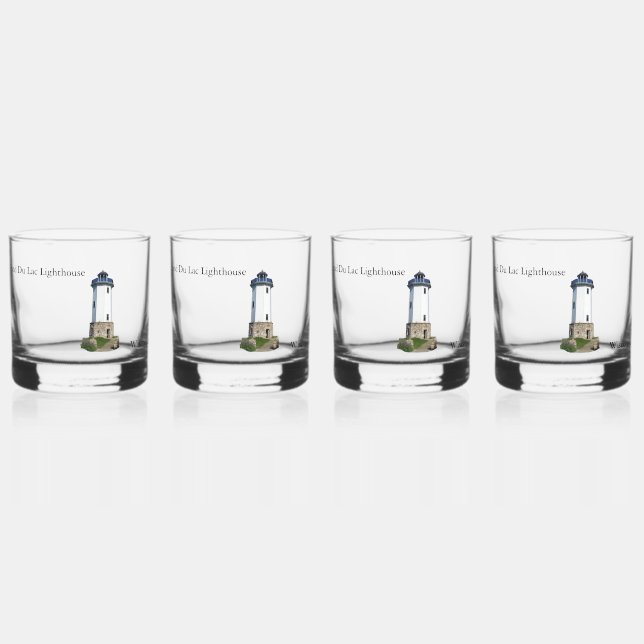 Fond Du Lac Lighthouse glass (Front)